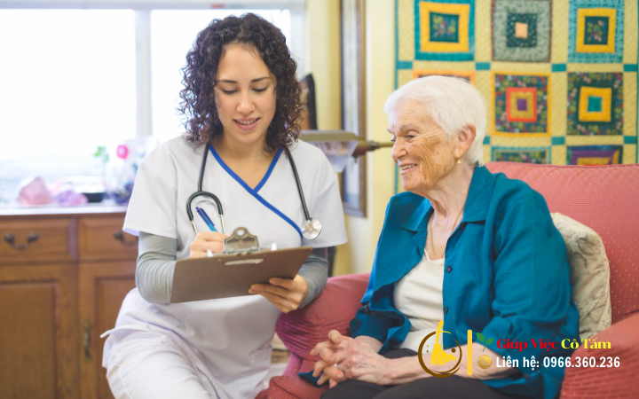 Nâng cao sức khỏe qua chăm sóc y tế cho người bệnh