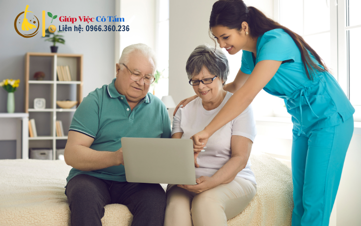 Tăng cường sức khoẻ chăm sóc người bệnh cần theo dõi y tế.