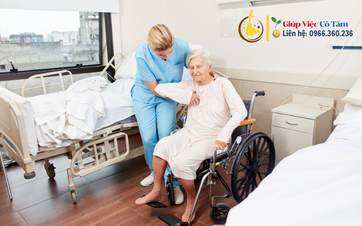 Lưu ý sức khỏe khi chăm sóc bệnh nhân sau tai biến.