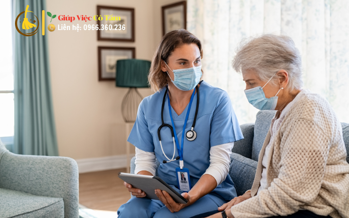 Lợi ích của chăm sóc người bệnh nằm một chỗ đúng cách.