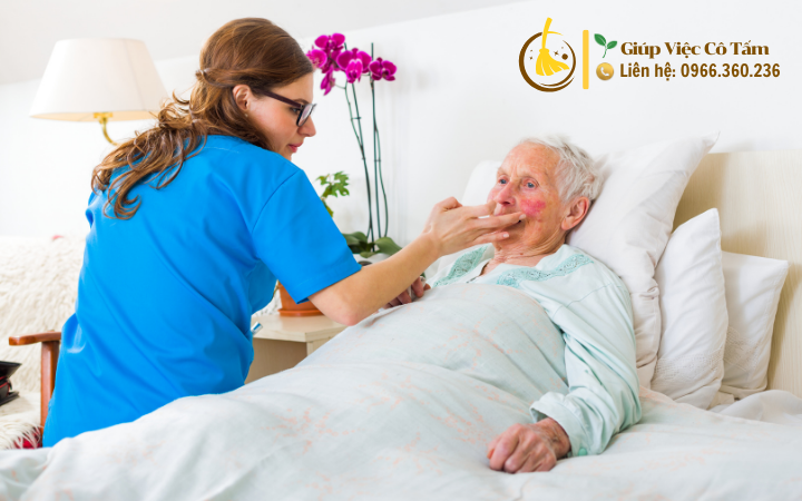 Cần lưu ý gì khi chăm sóc người bệnh nặng tại nhà.
