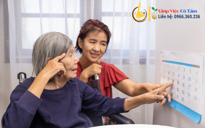 Hướng dẫn chi tiết chăm sóc người già mất trí nhớ.