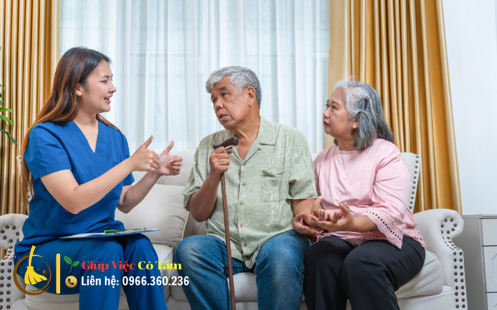 Chia sẻ kinh nghiệm chăm sóc ông bà cao tuổi.