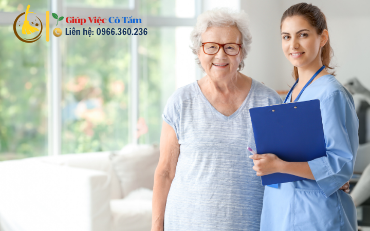 Nâng cao hiệu quả chăm sóc người già tại viện dưỡng lão.