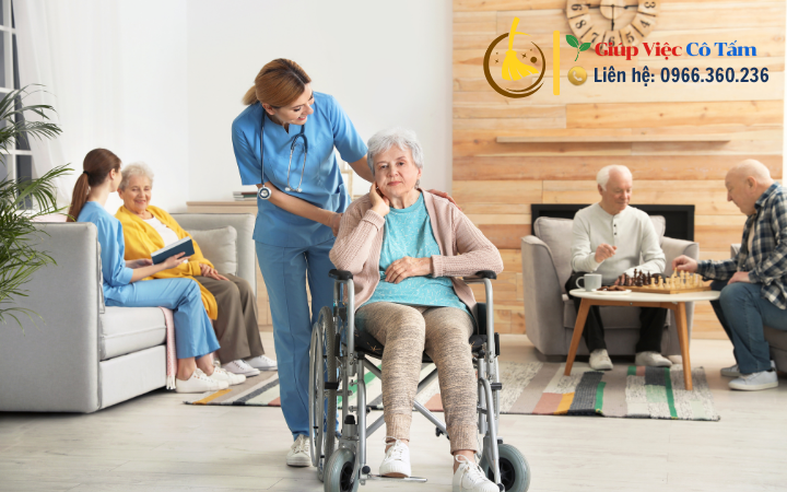 Giải pháp hiệu quả cho chăm người già tại viện dưỡng lão