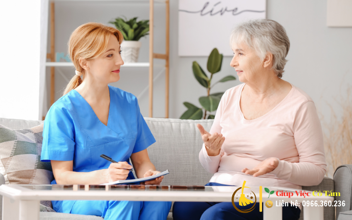 Chăm sóc người già khó tính: Tìm hiểu nhu cầu họ.