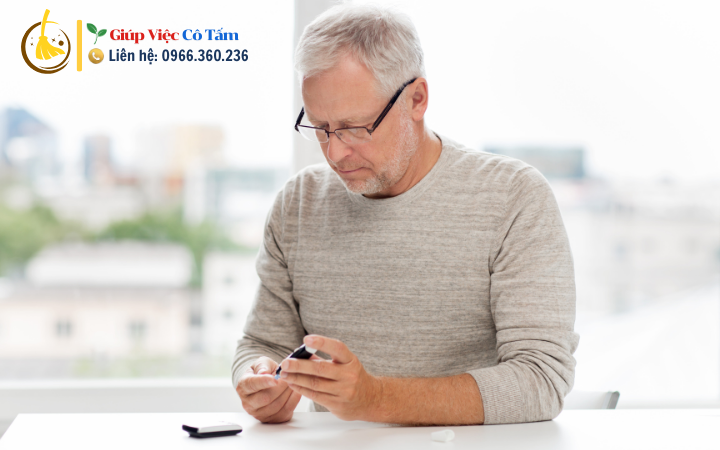 Thói quen tích cực cho chăm sóc người bệnh tiểu đường.