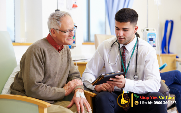 Chăm sóc người bệnh cần điều trị để nâng cao chất lượng.