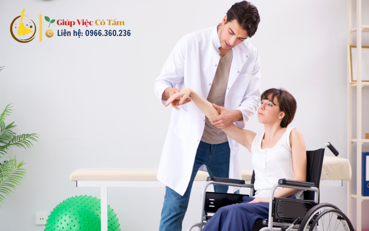 Phát triển chăm người bệnh cần phục hồi sức khỏe dễ dàng.