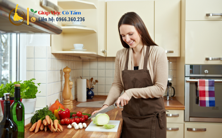 Đón yêu thương từ nấu ăn gia đình mọi lúc.