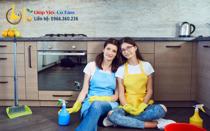Lợi ích làm việc nhà tại gia đình không thể bỏ qua.