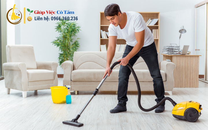 Tiết kiệm thời gian với làm việc nhà tại gia đình.