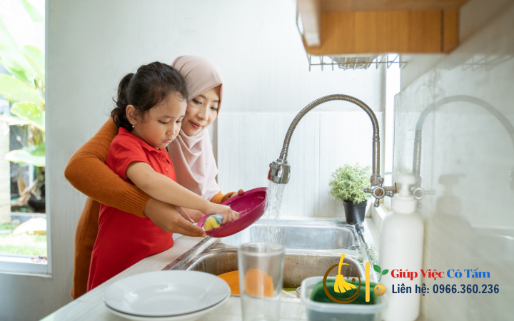 Rửa bát dọn bếp: Bí quyết duy trì sự thoải mái trong gia đình.