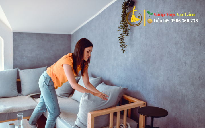 Khắc phục tình trạng bừa bộn với sắp xếp nhà cửa.