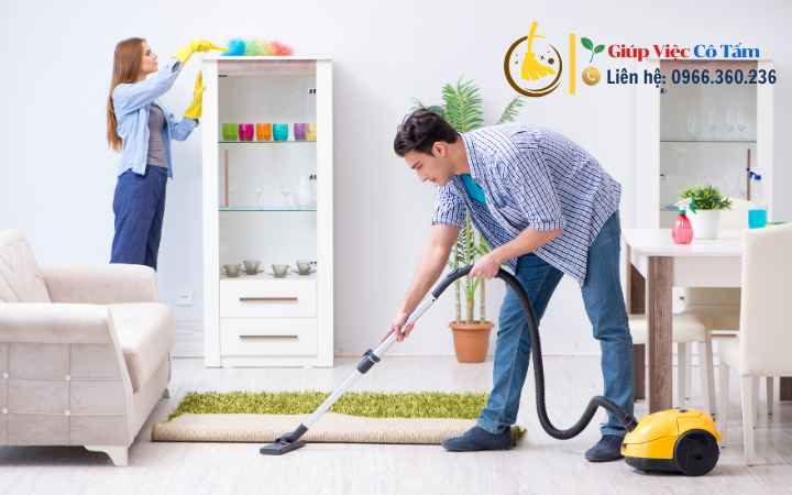 Mang lại không khí trong lành với vệ sinh nhà ở.