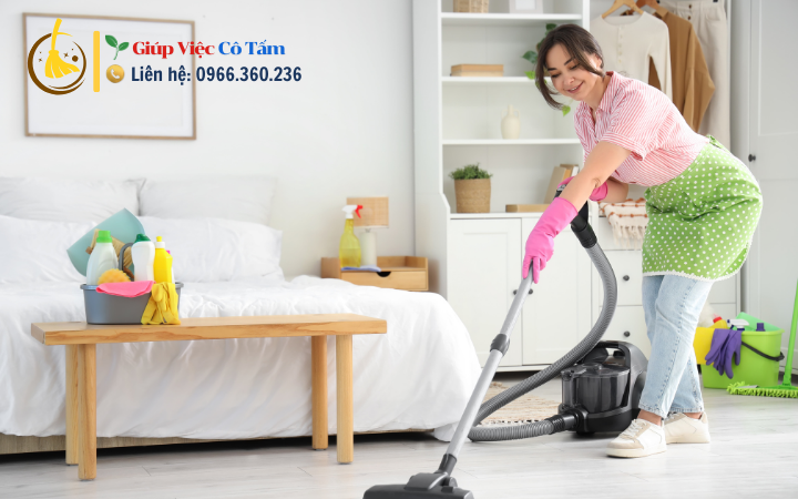 Dọn phòng ngủ gọn gàng, tâm trí nhẹ nhàng hơn.