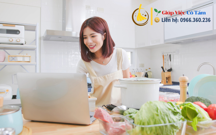 Sạch sẽ với dọn bếp cho gia đình mỗi ngày