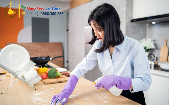 Dọn bếp cho gia đình để không gian sống tuyệt vời hơn.