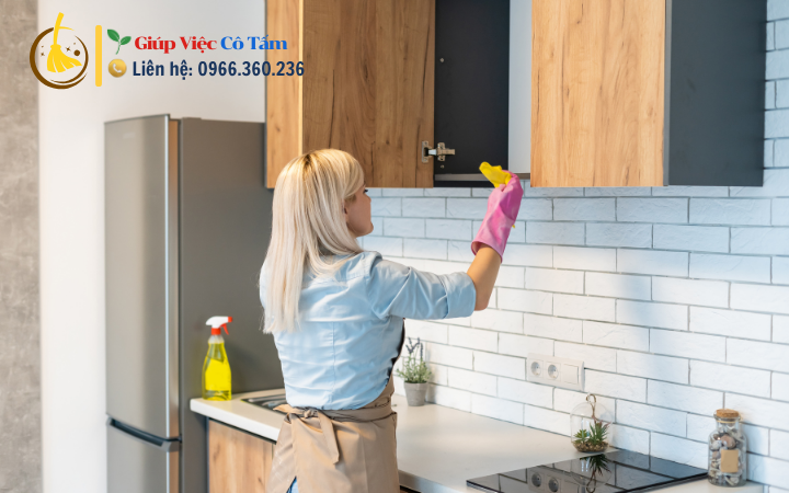 Làm sạch dọn bếp cho gia đình hiệu quả nhất