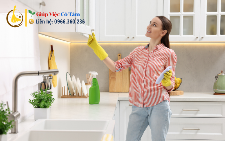 Những mẹo dọn bếp cho gia đình dễ thực hiện