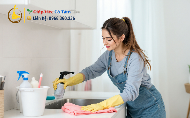 Lập kế hoạch dọn bếp cho gia đình thông minh và hiệu quả.