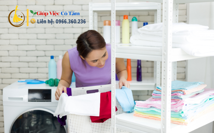 Phơi đồ gấp quần áo - Giải pháp cho gia đình hiện đại.