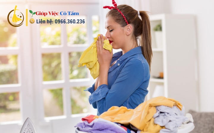 Nghệ thuật phơi đồ gấp quần áo cho căn phòng nhỏ.