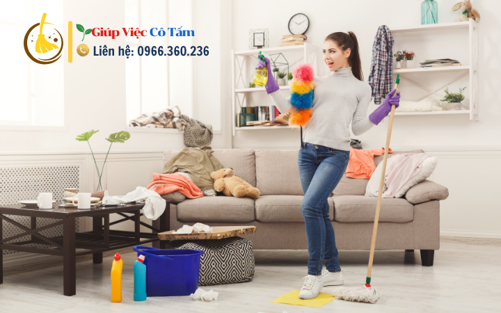 Thân thiện với môi trường khi lau sàn nhà sạch.