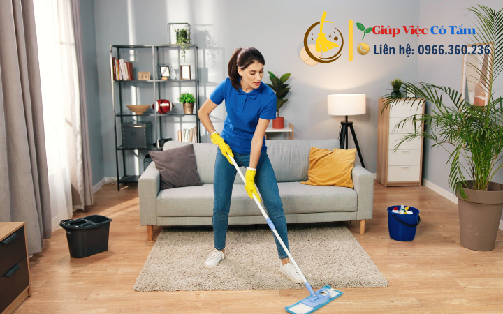 Những lưu ý quan trọng khi lau sàn nhà sạch.