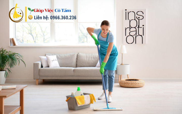 Khắc phục các lỗi thường gặp khi lau sàn nhà sạch