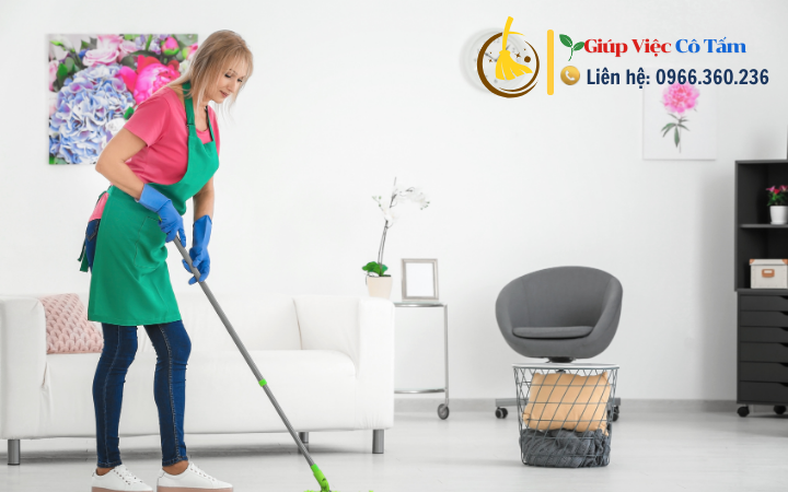 Hướng dẫn bảo quản sàn để lau sàn nhà sạch.