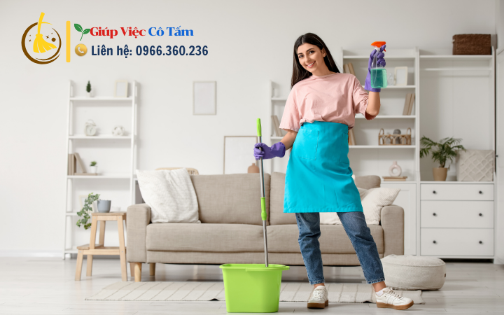 Giúp gia đình bạn lau sàn nhà sạch với mẹo hay