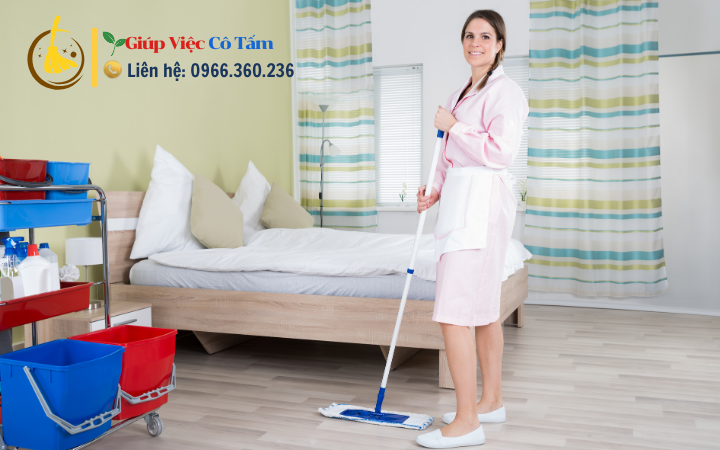 Tạo thói quen lau sàn nhà sạch mỗi ngày cho cả nhà.