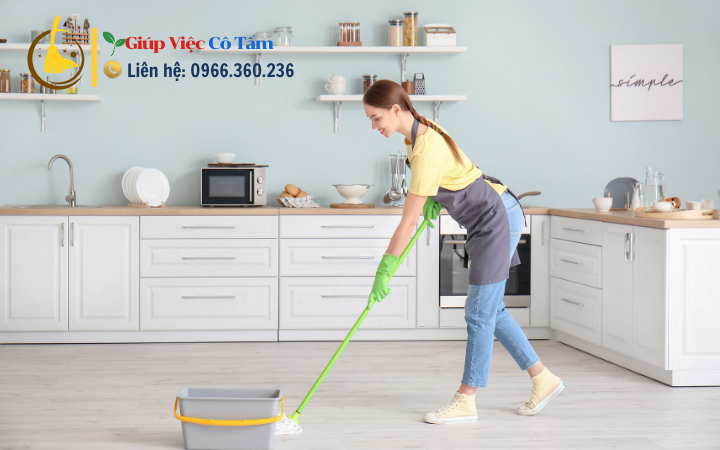 Chia sẻ kinh nghiệm lau sàn nhà sạch dễ dàng và hiệu quả