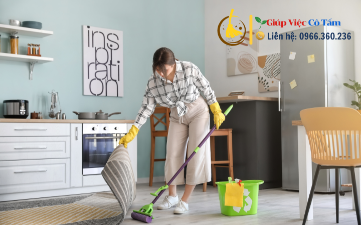 Cách lau sàn nhà sạch trong mùa dịch bệnh cho gia đình.