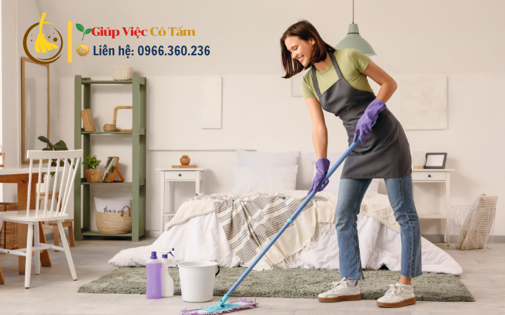 Nhanh chóng hoàn thành mẹo làm việc nhà.