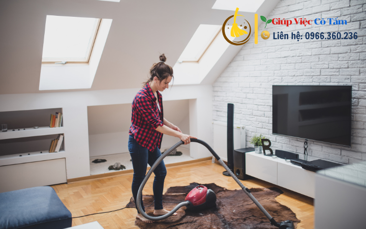 Thích thú làm việc nhà nhanh gọn để có không gian sạch sẽ