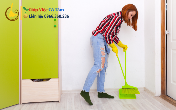 Dễ dàng tạo không gian sống với quét dọn nhà cửa