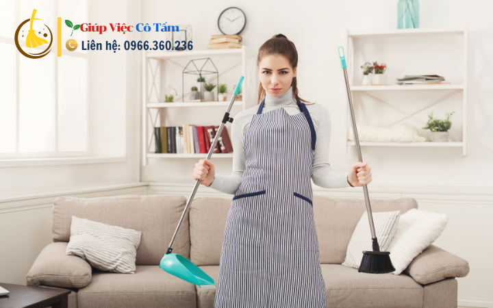Giúp gia đình thêm gắn kết khi quét dọn nhà cửa.