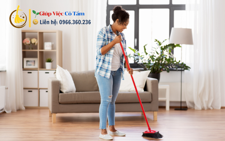 Dễ dàng quét dọn nhà cửa để bảo vệ môi trường sống