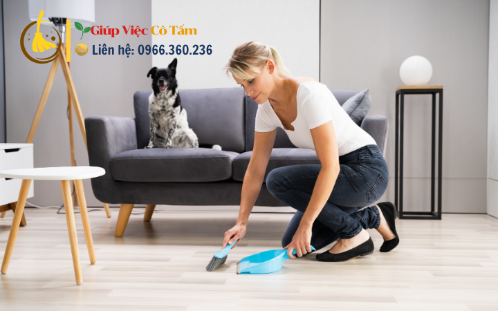 Dọn dẹp phòng khách cho không gian nhỏ trở nên rộng rãi