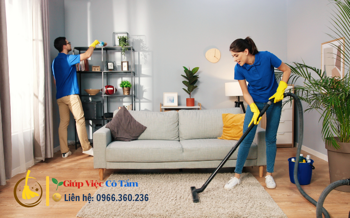 Mẹo nhanh cho dọn dẹp phòng khách hiệu quả.