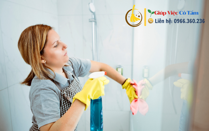 Những sai lầm khi làm sạch phòng tắm cần tránh.