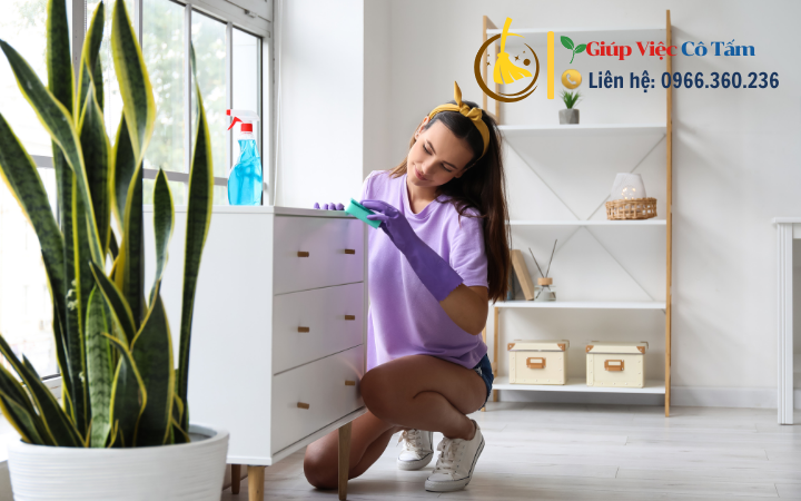 Đưa ra kinh nghiệm dọn dẹp nhà cho các gia đình có trẻ nhỏ.
