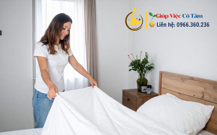 Vệ sinh phòng ngủ giúp bảo vệ sức khỏe gia đình bạn.