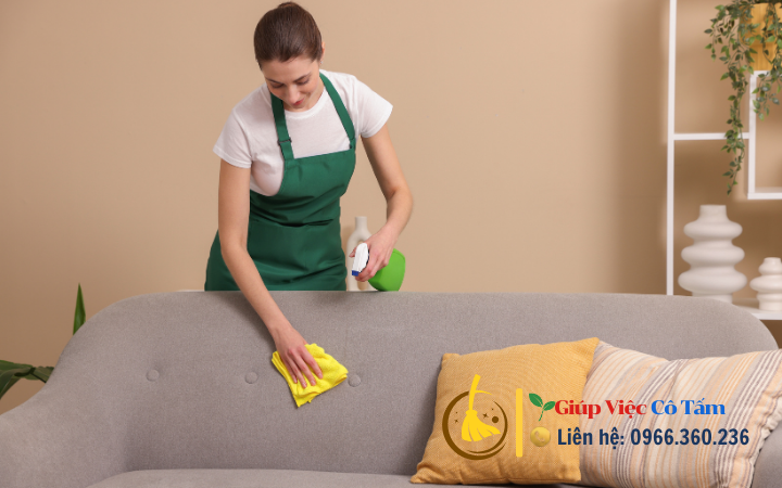 Đưa không gian sống trở lại với tổng vệ sinh nhà ở.