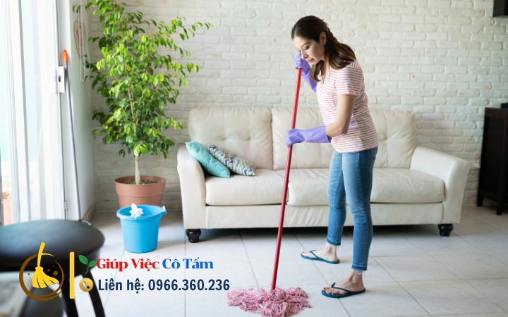 Làm sạch nhà nhanh chóng giúp bạn thư giãn hơn