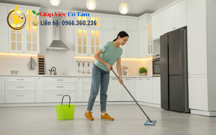 Cách làm sạch nhà nhanh chóng và tiết kiệm chi phí