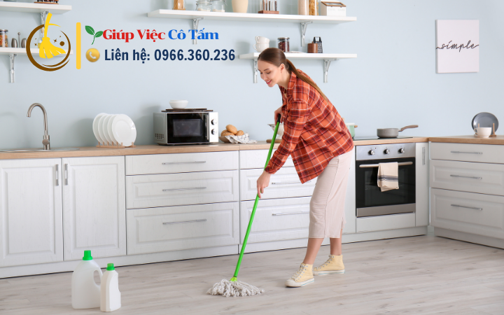 Rút ngắn thời gian với làm sạch nhà nhanh chóng mỗi ngày.