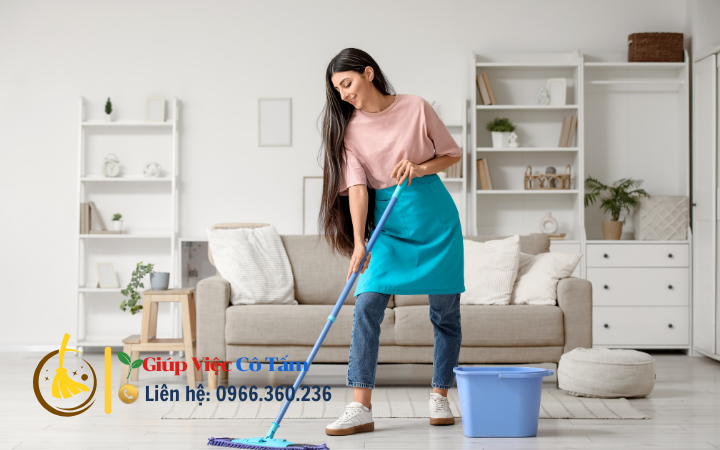 Làm sạch nhà nhanh chóng: Hướng dẫn dành cho dân văn phòng.